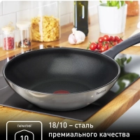 Сковорода вок с крышкой Daily Cook, G7309955, 28 см