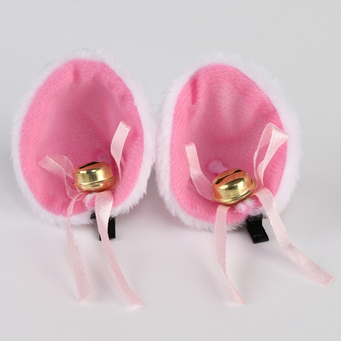 Панама детская для девочки &laquo;Кошка&raquo;, + ушки-заколки, р-р 54