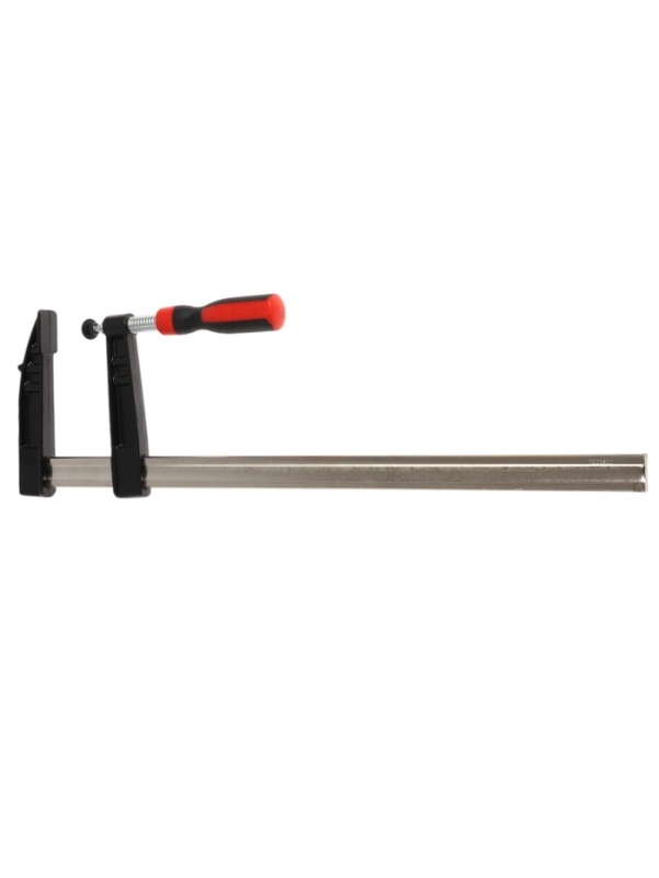 Струбцина F-образная усиленная ТУНДРА, тавровый профиль, 2К рукоятка, 500 х 120 х 590 мм