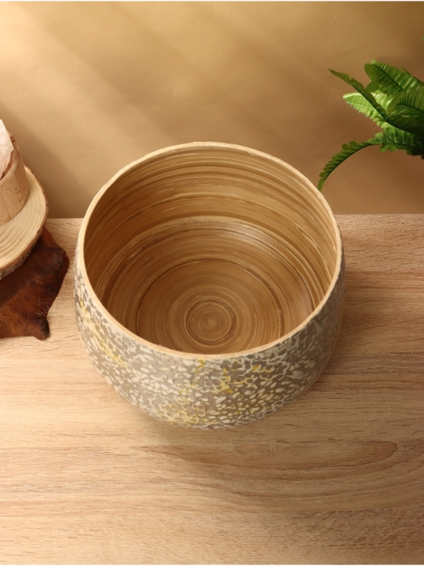 Ваза 25х25х15 +/- 3 см, бамбук Ваза 25х25х15 +/- 3 см, бамбук