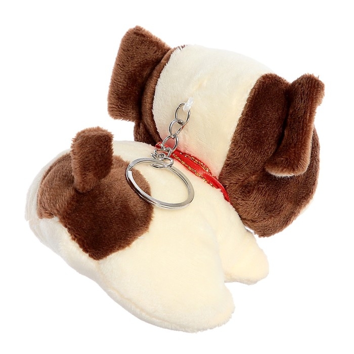 Мягкая игрушка &laquo;Щенок&raquo;, на брелоке, цвета МИКС