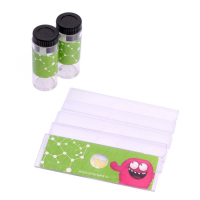 Микроскоп &laquo;Юный биолог&raquo;, кратность увеличения x450, x200, x100, с подсветкой