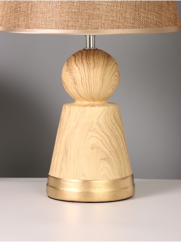 Лампа настольная "Мудрость" 1х40Вт Е27 бежевый 25х25х39,5см МОДЕЛЬ: