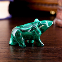 Сувенир "Медведь", натуральный малахит Сувенир "Медведь", натуральный малахит