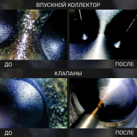 Очиститель инжекторов LAVR, присадка в бензин на 40-60 л, 310 мл, флакон Ln2109