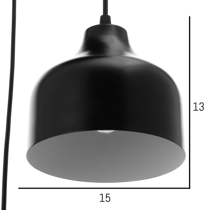 Люстра BayerLux Подвес BayerLux 6111/3 3х40Вт Е27, черный