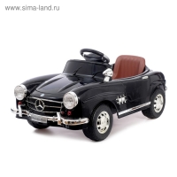 Электромобиль MERCEDES-BENZ 300SL, с радиоуправлением, свет и звук, цвет черный Электромобиль MERCEDES-BENZ 300SL, с радиоуправлением, свет и звук, цвет черный