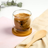 Стакан с подставкой &laquo;Доброе утро, чудо&raquo;, 300 мл