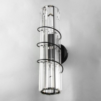 Бра "Кристас" 2хЕ27 40Вт черный 14х12х40см Бра "Кристас" 2хЕ27 40Вт черный 14х12х40см