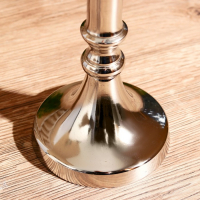 Подсвечник алюминий "Ампир" на 1 свечу 9,5х9,5х35 см Подсвечник алюминий "Ампир" на 1 свечу 9,5х9,5х35 см