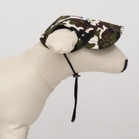 Кепка для собак, S (22-34 см), камуфляж