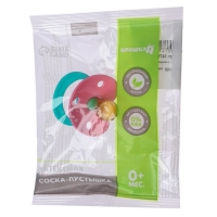 Соска - пустышка латексная ортодонтическая «Нежность», от 0 мес., цвет МИКС Соска - пустышка латексная ортодонтическая «Нежность», от 0 мес., цвет МИКС