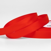 Лента репсовая, 15 мм, 23 &plusmn; 1 м, цвет красный №26