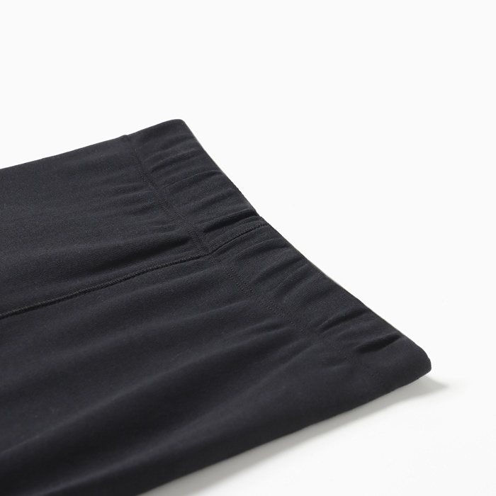 Комплект женский (фуфайка, кальсоны) термо, цвет чёрный/фиолетовый, р-р 46