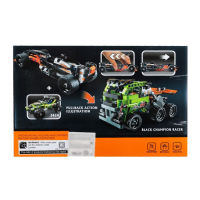 Конструктор с инерционным механизмом &laquo;Спорткар&raquo;, 137 деталей