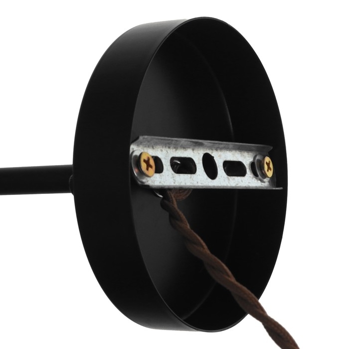 Бра 2612/1BK E27 40Вт черный 20,5х13-40 см