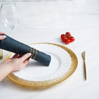 Кольцо для салфеток «Спираль», 4,5×4 см, цвет золотой Кольцо для салфеток «Спираль», 4,5×4 см, цвет золотой