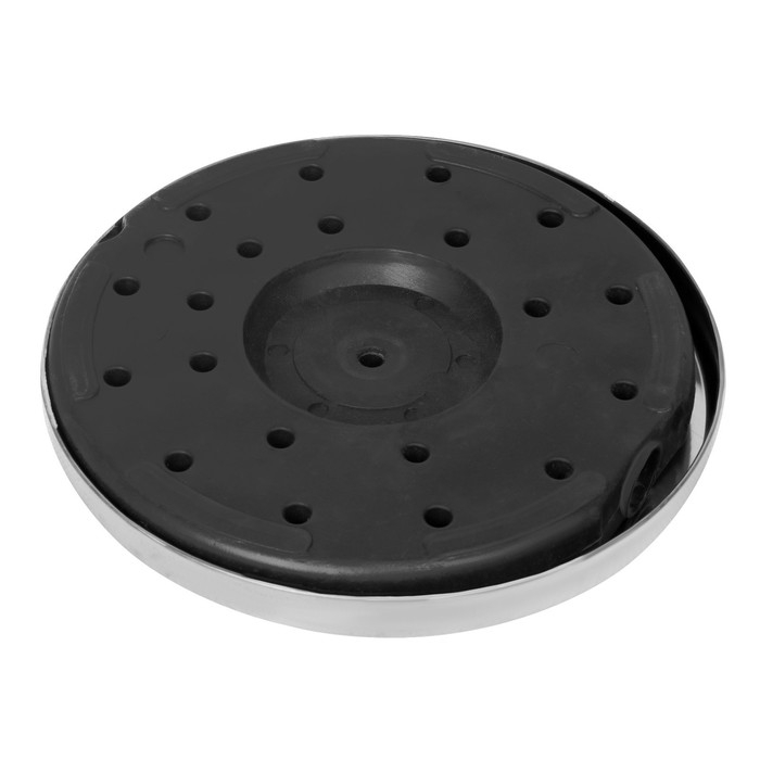 Стойка ограждения серебряная Calligrata, высота-95см, диаметр 5,1см, напольный диаметр-32см Стойка ограждения серебряная Calligrata, высота-95см, диаметр 5,1см, напольный диаметр-32см