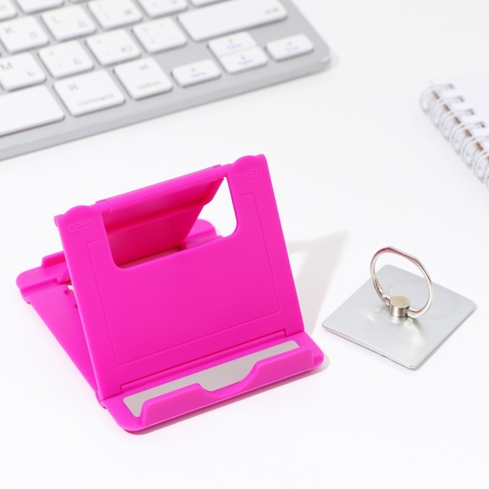 Подарочный набор подставка для телефона и кольцо на чехол &laquo;Аниме&raquo;