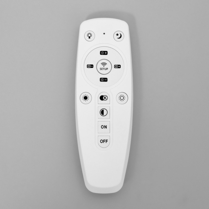 Люстра с ПДУ "Рафаэль" LED 150Вт 3000-6000Вт RGB белый 58,5х38,5х12,5см BayerLux