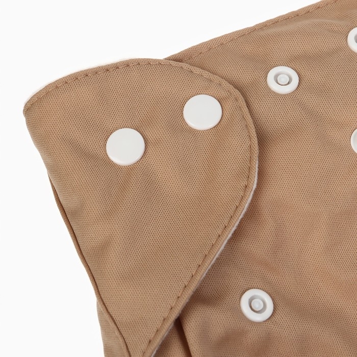 Многоразовый подгузник «Львенок», 3-15 кг, цвет коричневый, Крошка Я Многоразовый подгузник «Львенок», 3-15 кг, цвет коричневый, Крошка Я