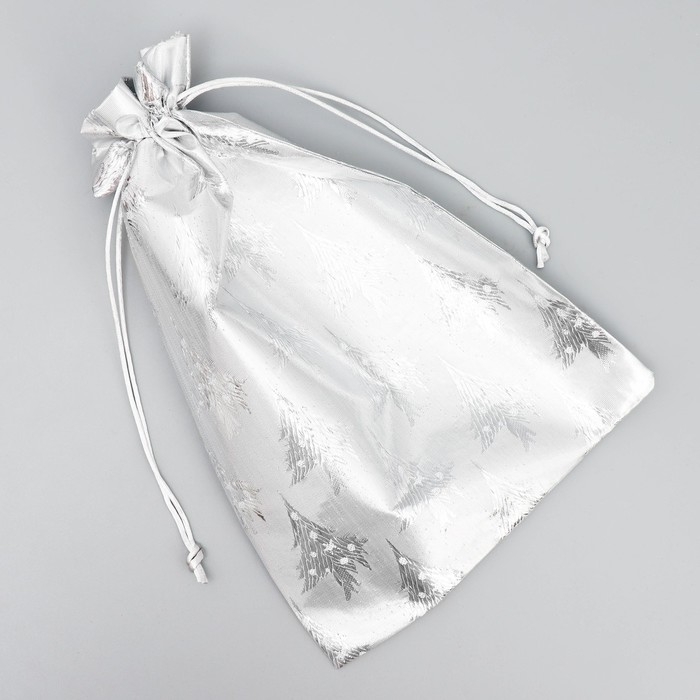 Мешочек подарочный парча &laquo;С Новым Счастьем&raquo;, 20 х 30 см +/- 1.5 см, Новый год