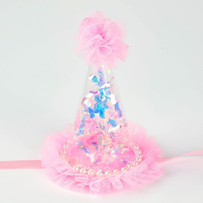 Колпак &laquo;Праздник&raquo;, цвет розовый