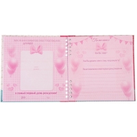 Книга пожеланий на 1 годик, Минни Маус, 24 листа Книга пожеланий на 1 годик, Минни Маус, 24 листа