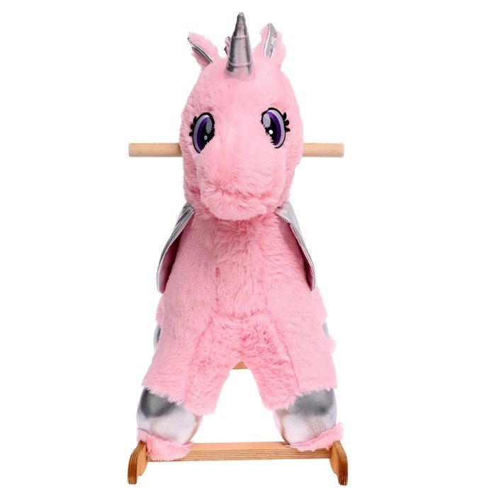 Качалка &laquo;Единорог&raquo;, пушистый