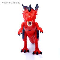 Дракон радиоуправляемый, эффект дыма, световые и звуковые эффекты