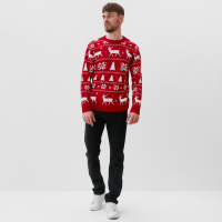 Джемпер вязаный KAFTAN "New Year" размер 56 Джемпер вязаный KAFTAN "New Year" размер 56