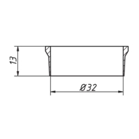 Прокладка ORIO П-2032, d=32 мм, коническая, ПВХ, 20 шт Прокладка ORIO П-2032, d=32 мм, коническая, ПВХ, 20 шт