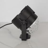 Световой прибор &laquo;Хрустальный шар&raquo; 7.5 см, пульт ДУ, свечение RGB, 220 В