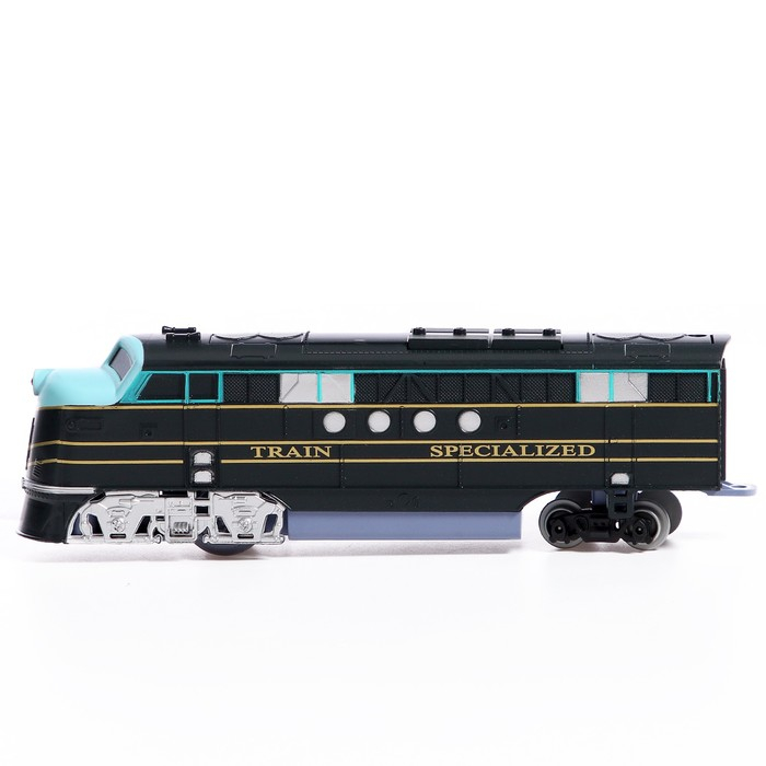 Железная дорога &laquo;Большой экспресс&raquo;, со светозвуковыми эффектами, протяжённость пути 3,6 м