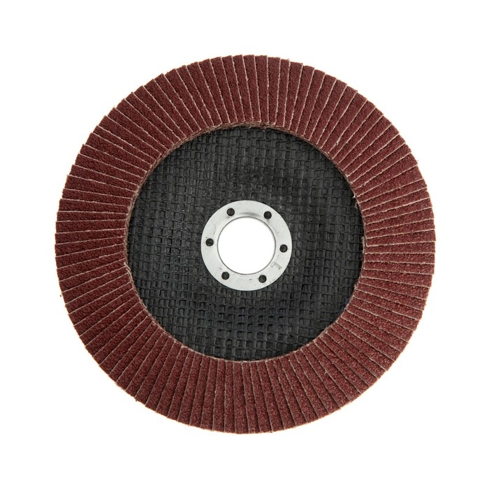 Круг лепестковый торцевой ТУНДРА, 150 х 22 мм, Р60