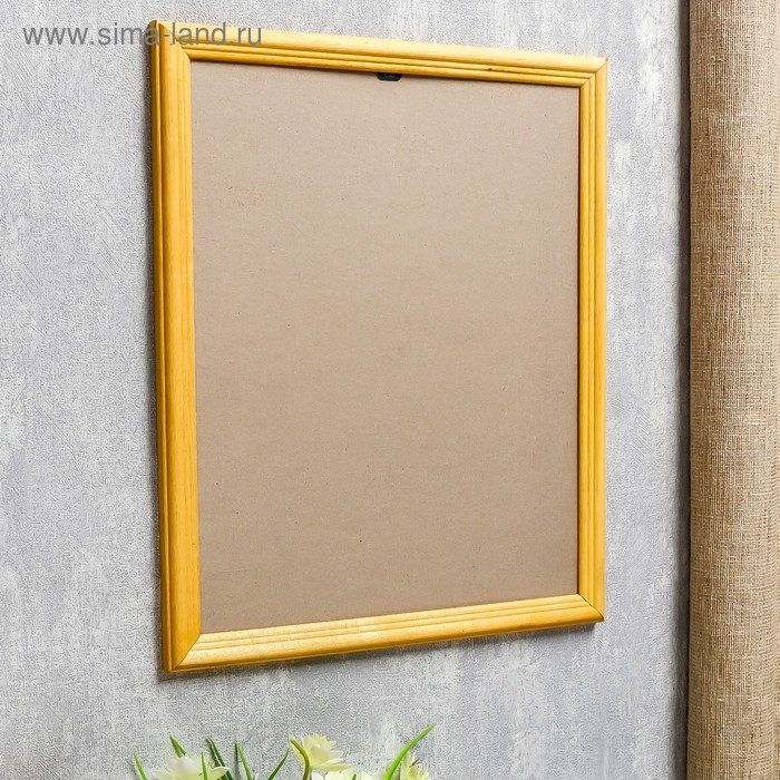 Фоторамка  дерево 24х30 см сосна (пластиковый экран), МИКС
