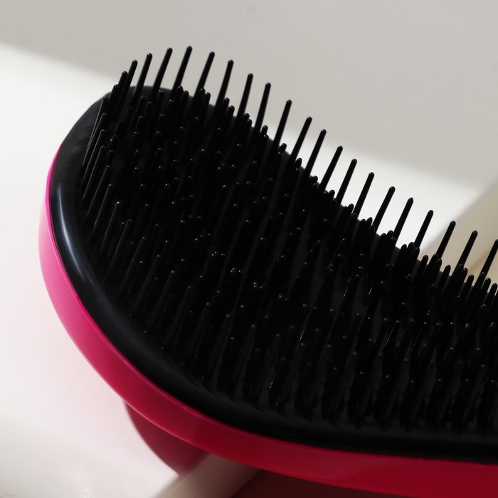 Массажная расчёска волна Beauty Fox, цвет ярко-розовый, BEAUTY FOX Массажная расчёска волна Beauty Fox, цвет ярко-розовый, BEAUTY FOX