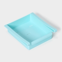 Полка подвесная в холодильник, 22×20×7 см, цвет МИКС Полка подвесная в холодильник, 22×20×7 см, цвет МИКС