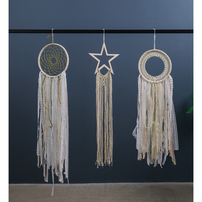 Основа для макраме &laquo;Звезда&raquo;, 20 &times; 20 &times; 0,4 см