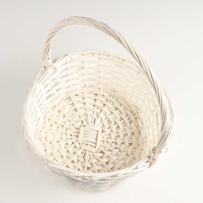 Набор корзин плетеных, 37х37х14/37 см / 31х31х12,5/32 см / 25х25х11/27 см, 3 шт, ива