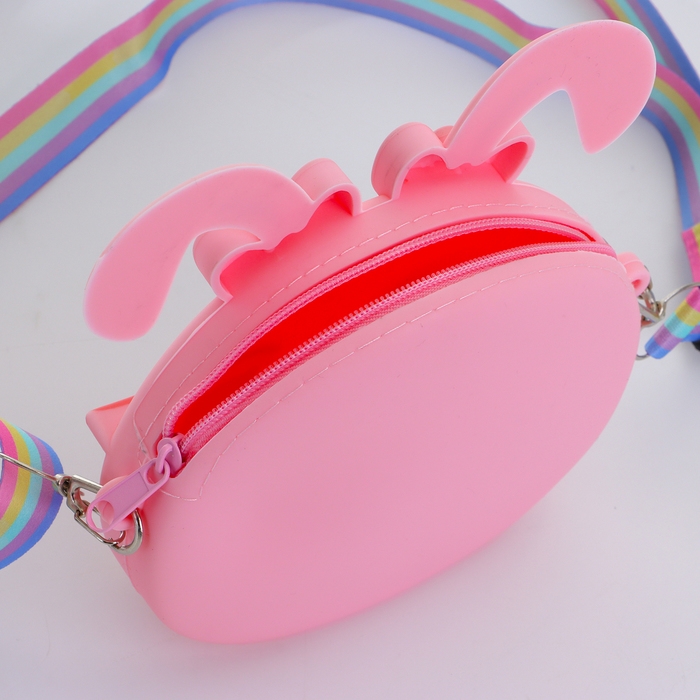 Сумка детская на молнии &laquo;Выбражулька&raquo;, цвет розовый