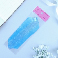 Бант "Шар", перламутровый, синий