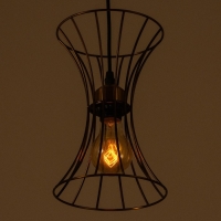 Светильник BayerLux "Анетта" Е27 40Вт золото 16х16х23-123см