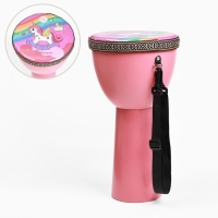 Барабан Джембе "Пони", 21.5 х 40 см, розовый Барабан Джембе "Пони", 21.5 х 40 см, розовый