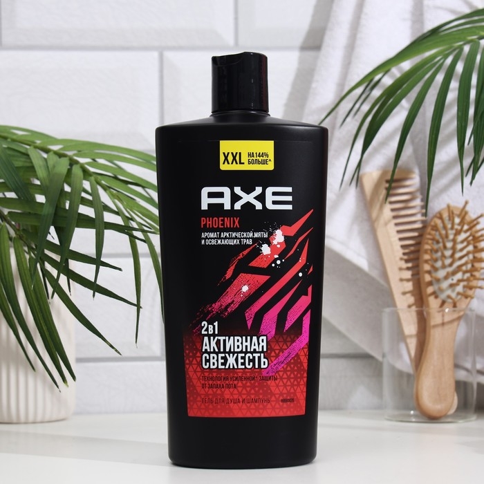 Гель для душа + шампунь Axe Phoenix, 610 мл Гель для душа + шампунь Axe Phoenix, 610 мл