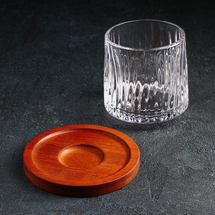 Стакан стеклянный на подставке &laquo;Торн&raquo;, 250 мл