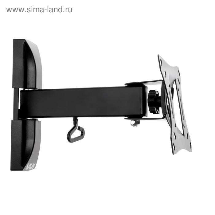 Кронштейн VLK TRENTO-2, для ТВ, наклонно-поворотный, 10-32", 81-239 мм от стены, черный