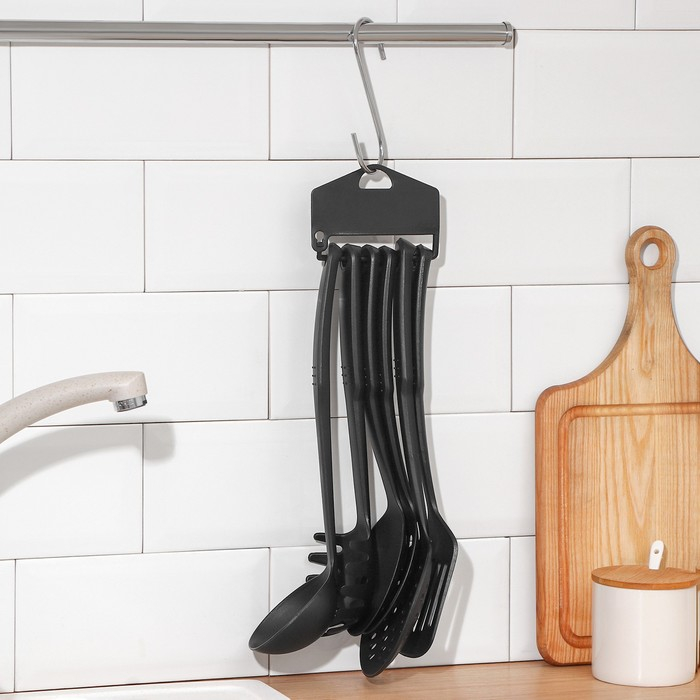 Набор кухонных принадлежностей Доляна &laquo;Орихалк&raquo;, 6 предметов