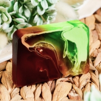 Мыло СПА - уход для бани и сауны "Сосна &mdash; Природная грязь" Добропаровъ РУЧНАЯ РАБОТА 80 гр