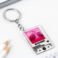 Брелок для ключей акриловый плеер &laquo;Шальная императрица&raquo;, 3,5 х 10 см